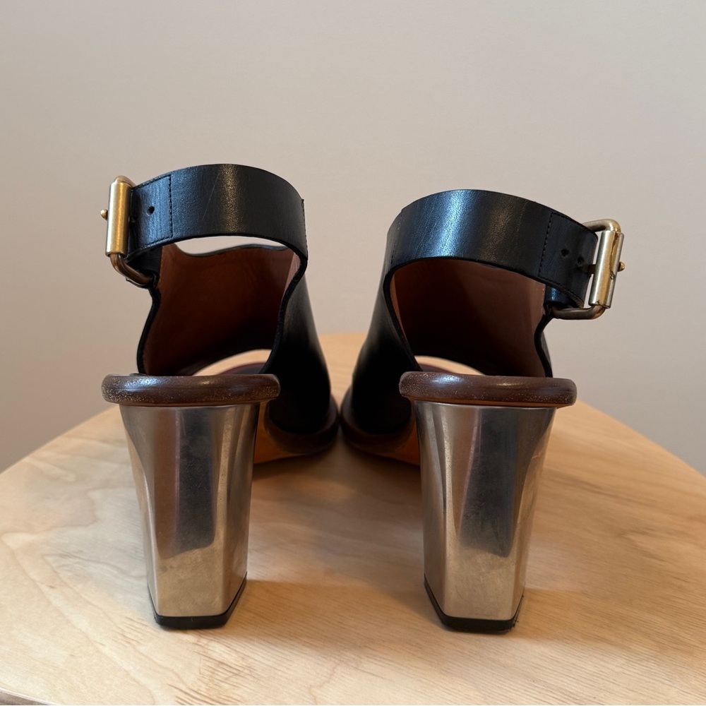 CELINE leather heels - Picture 4 of 8